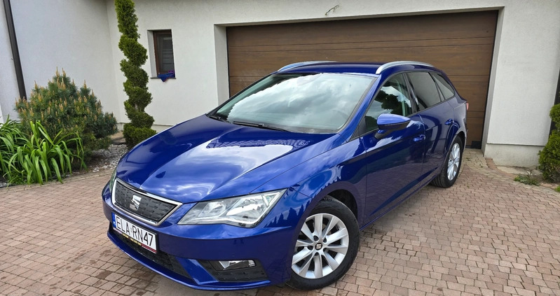 Seat Leon cena 39999 przebieg: 154550, rok produkcji 2018 z Pabianice małe 781